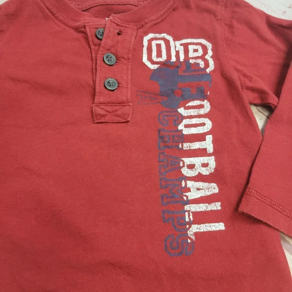 Children's Place football shirt 2T